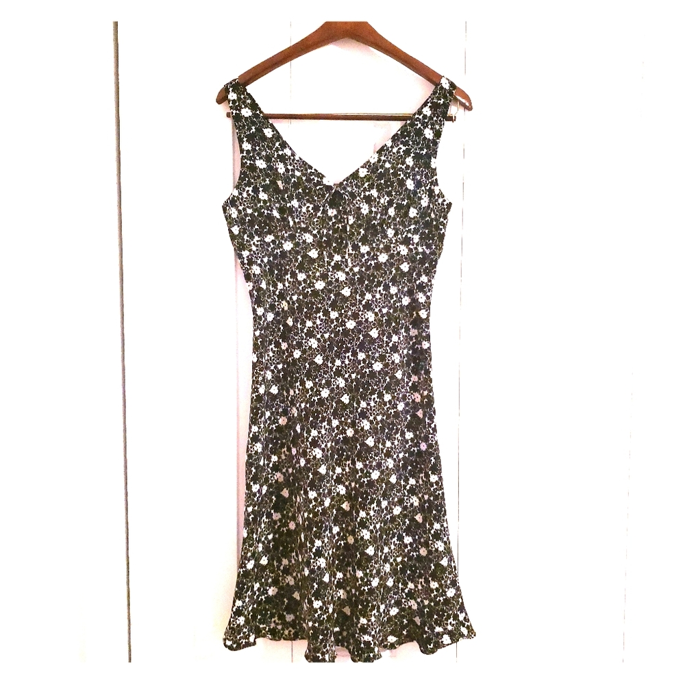 Express World Brand Vintage Flower Print Sundress